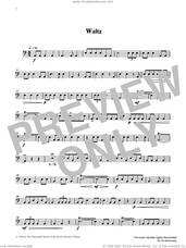 Cover icon of Waltz from Graded Music for Timpani, Book II sheet music for percussions by Ian Wright, classical score, intermediate skill level