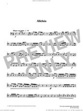 Cover icon of Alleluia from Graded Music for Timpani, Book II sheet music for percussions by Ian Wright, classical score, intermediate skill level