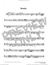 Cover icon of Rondino from Graded Music for Timpani, Book I sheet music for percussions by Ian Wright, classical score, intermediate skill level