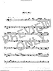 Cover icon of March Past from Graded Music for Timpani, Book I sheet music for percussions by Ian Wright, classical score, intermediate skill level