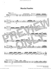 Cover icon of Marche Funèbre from Graded Music for Timpani, Book III sheet music for percussions by Ian Wright, classical score, intermediate skill level