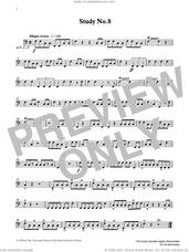 Cover icon of Study No.8 from Graded Music for Timpani, Book IV sheet music for percussions by Ian Wright, classical score, intermediate skill level