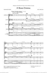 Cover icon of O Beata Trinitas sheet music for choir (SATB: soprano, alto, tenor, bass) by Paul Mealor and Grahame Davies, intermediate skill level