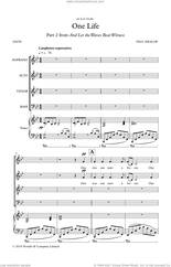 Cover icon of One Life sheet music for choir (SATB: soprano, alto, tenor, bass) by Paul Mealor, intermediate skill level