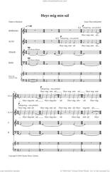 Cover icon of Heyr Mig Min Sal sheet music for choir (SATB: soprano, alto, tenor, bass) by Anna Thorvaldsdottir and Olafur a Sondum, intermediate skill level