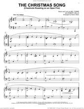 Cover icon of The Christmas Song (Chestnuts Roasting On An Open Fire) (arr. Kevin Olson) sheet music for voice and other instruments (E-Z Play) by Mel Torme, Kevin Olson and Robert Wells, easy skill level