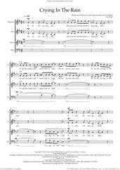 Cover icon of Crying In The Rain (arr. Richard Salt) sheet music for choir (SATB: soprano, alto, tenor, bass) by Everly Brothers, Richard Salt, Carole King and Howard Greenfield, intermediate skill level