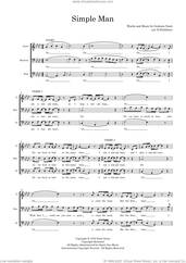 Cover icon of Simple Man (arr. Dom Stichbury) sheet music for choir (TBB: tenor, bass) by Graham Nash and Dom Stichbury, intermediate skill level
