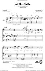 Cover icon of At This Table (arr. Audrey Snyder) sheet music for choir (3-Part Mixed) by Idina Menzel, Audrey Snyder and Jonas Myrin, intermediate skill level