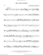 Cover icon of Hey, Soul Sister sheet music for Tuba Solo (tuba) by Train, Amund Bjorklund, Espen Lind and Pat Monahan, intermediate skill level