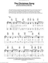 Cover icon of The Christmas Song (Chestnuts Roasting On An Open Fire) (arr. Fred Sokolow) sheet music for ukulele by Mel Torme, Fred Sokolow and Robert Wells, intermediate skill level