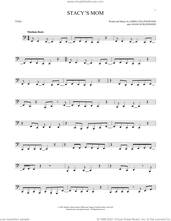 Cover icon of Stacy's Mom sheet music for Tuba Solo (tuba) by Fountains Of Wayne, Adam Schlesinger and Chris Collingwood, intermediate skill level