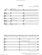 Cover icon of Hymn sheet music for mixed ensemble (score) by Nico Muhly, classical score, intermediate skill level