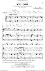 Cover icon of Noel, Noel sheet music for choir (Unison) by Ruth Morris Gray and Miscellaneous, intermediate skill level