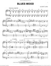 Cover icon of Blues Mood [Jazz version] (arr. Brent Edstrom) sheet music for piano solo by Kenny Clarke and Brent Edstrom, intermediate skill level