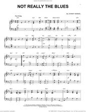 Cover icon of Not Really The Blues [Jazz version] (arr. Brent Edstrom) sheet music for piano solo by Johnny Mandel and Brent Edstrom, intermediate skill level