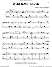 Cover icon of West Coast Blues [Jazz version] (arr. Brent Edstrom) sheet music for piano solo by Wes Montgomery, Brent Edstrom and Sascha Burland, intermediate skill level