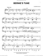 Cover icon of Bernie's Tune [Jazz version] (arr. Brent Edstrom) sheet music for piano solo by Mike Stoller, Brent Edstrom, Bernie Miller and Jerry Lieber, intermediate skill level