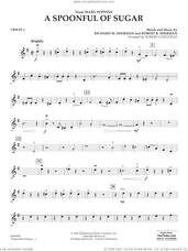 Cover icon of A Spoonful of Sugar (arr. Robert Longfield) sheet music for orchestra (violin 1) by Richard M. Sherman, Robert Longfield, Robert B. Sherman and Sherman Brothers, intermediate skill level