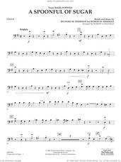 Cover icon of A Spoonful of Sugar (arr. Robert Longfield) sheet music for orchestra (cello) by Richard M. Sherman, Robert Longfield, Robert B. Sherman and Sherman Brothers, intermediate skill level