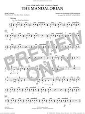 Cover icon of The Mandalorian (from Star Wars: The Mandalorian) (arr. Longfield) sheet music for orchestra (percussion) by Ludwig Göransson and Robert Longfield, intermediate skill level