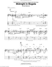 Cover icon of Midnight In Bogota sheet music for guitar solo by Kent Nishimura, intermediate skill level