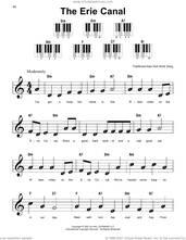 Cover icon of The Erie Canal, (beginner) sheet music for piano solo, beginner skill level