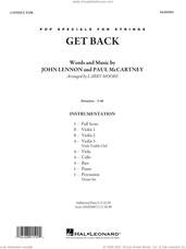 Cover icon of Get Back (arr. Larry Moore) (COMPLETE) sheet music for orchestra by The Beatles, John Lennon, Larry Moore and Paul McCartney, intermediate skill level