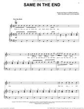 Cover icon of Same In The End sheet music for voice, piano or guitar by Sublime, Brad Nowell, Eric Wilson and Floyd Gaugh, intermediate skill level