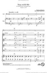 Cover icon of Stay With Me sheet music for choir (SATB: soprano, alto, tenor, bass) by Heather Sorenson and Matthew 26:39-45, intermediate skill level