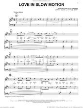 Cover icon of Love In Slow Motion sheet music for voice, piano or guitar by Ed Sheeran, Johnny McDaid and Natalie Hemby, intermediate skill level