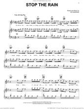 Cover icon of Stop The Rain sheet music for voice, piano or guitar by Ed Sheeran, intermediate skill level