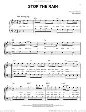 Cover icon of Stop The Rain sheet music for piano solo by Ed Sheeran, easy skill level