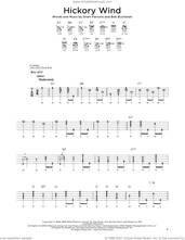 Cover icon of Hickory Wind sheet music for banjo solo by Gram Parsons, Michael J. Miles and Bob Buchanan, intermediate skill level