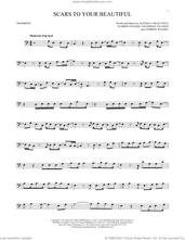 Cover icon of Scars To Your Beautiful sheet music for trombone solo by Alessia Cara, Alessia Caracciolo, Andrew Wansel, Coleridge Tillman and Warren Felder, intermediate skill level