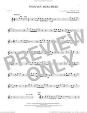 Cover icon of Wish You Were Here sheet music for violin solo by Pink Floyd, David Gilmour and Roger Waters, intermediate skill level