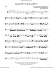 Cover icon of Scars To Your Beautiful sheet music for viola solo by Alessia Cara, Alessia Caracciolo, Andrew Wansel, Coleridge Tillman and Warren Felder, intermediate skill level