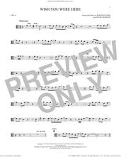 Cover icon of Wish You Were Here sheet music for viola solo by Pink Floyd, David Gilmour and Roger Waters, intermediate skill level