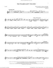 Cover icon of No Tears Left To Cry sheet music for flute solo by Ariana Grande, Ilya, Max Martin and Savan Kotecha, intermediate skill level