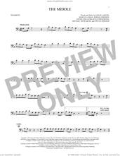 Cover icon of The Middle sheet music for trombone solo by Zedd, Maren Morris & Grey, Anton Zaslavski, Jordan Johnson, Kyle Trewartha, Marcus Lomax, Michael Trewartha, Sarah Aarons and Stefan Johnson, intermediate skill level