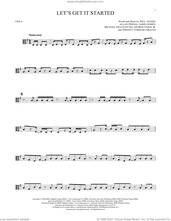 Cover icon of Let's Get It Started sheet music for viola solo by Black Eyed Peas, Allan Pineda, George Pajon Jr., Jaime Gomez, Michael Fratantuno, Terence Yoshiaki Graves and Will Adams, intermediate skill level