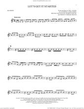 Cover icon of Let's Get It Started sheet music for recorder solo by Black Eyed Peas, Allan Pineda, George Pajon Jr., Jaime Gomez, Michael Fratantuno, Terence Yoshiaki Graves and Will Adams, intermediate skill level