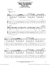 Cover icon of Hey Godzilla sheet music for guitar (tablature) by Greg Koch and John Sieger, intermediate skill level