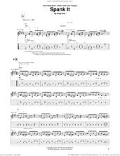 Cover icon of Spank It sheet music for guitar (tablature) by Greg Koch, intermediate skill level