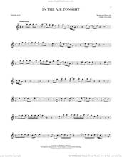 Cover icon of In The Air Tonight sheet music for tenor saxophone solo by Phil Collins, intermediate skill level