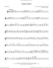 Cover icon of Fight Song sheet music for tenor saxophone solo by Rachel Platten and Dave Bassett, intermediate skill level