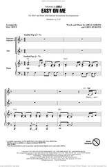 Cover icon of Easy On Me (arr. Mac Huff) sheet music for choir (SSA: soprano, alto) by Adele, Mac Huff, Adele Adkins and Greg Kurstin, intermediate skill level