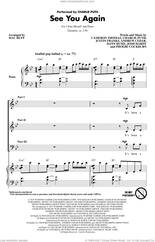 Cover icon of See You Again (feat. Charlie Puth) (arr. Mac Huff) sheet music for choir (3-Part Mixed) by Wiz Khalifa, Mac Huff, Andrew Cedar, Cameron Thomaz, Charlie Puth, Dann Hume, Josh Hardy, Justin Franks and Phoebe Cockburn, intermediate skill level
