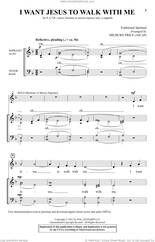 Cover icon of I Want Jesus To Walk With Me (arr. Milburn Price) sheet music for choir (SATB: soprano, alto, tenor, bass)  and Milburn Price, intermediate skill level