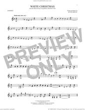 Cover icon of White Christmas sheet music for Marimba Solo by Irving Berlin and Will Rapp, intermediate skill level
